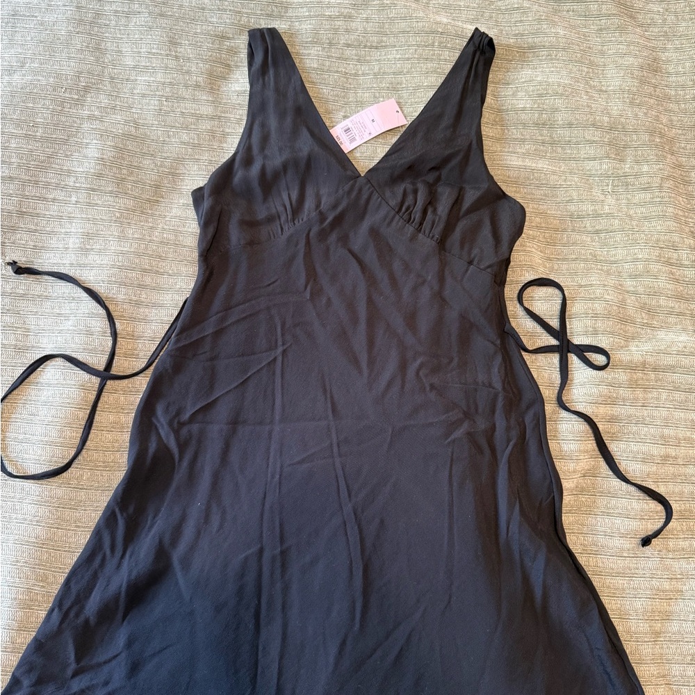 Wild Fable Black Midi Dress